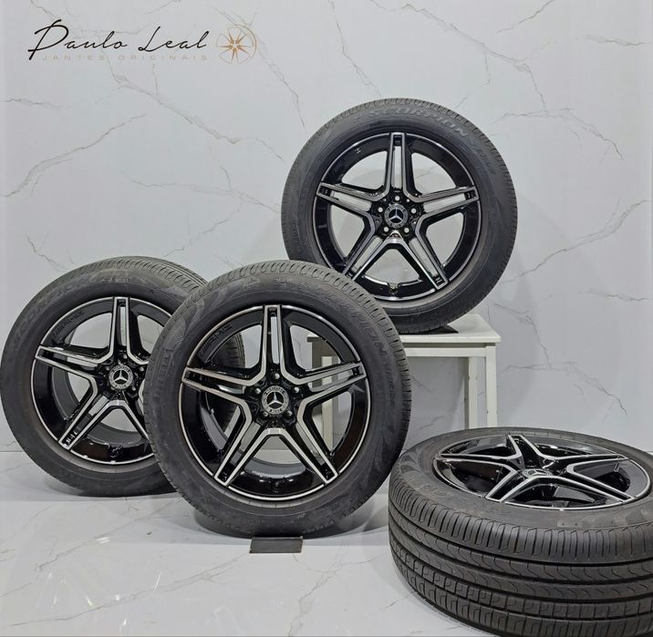 Jantes 19" originais Mercedes AMG GLC Coupé C253 com pneus 5x112