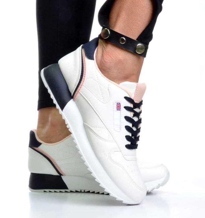 Buty Damskie Adidasy Sneakersy Betty Wygodne (BK938) r.41 wys.24H
