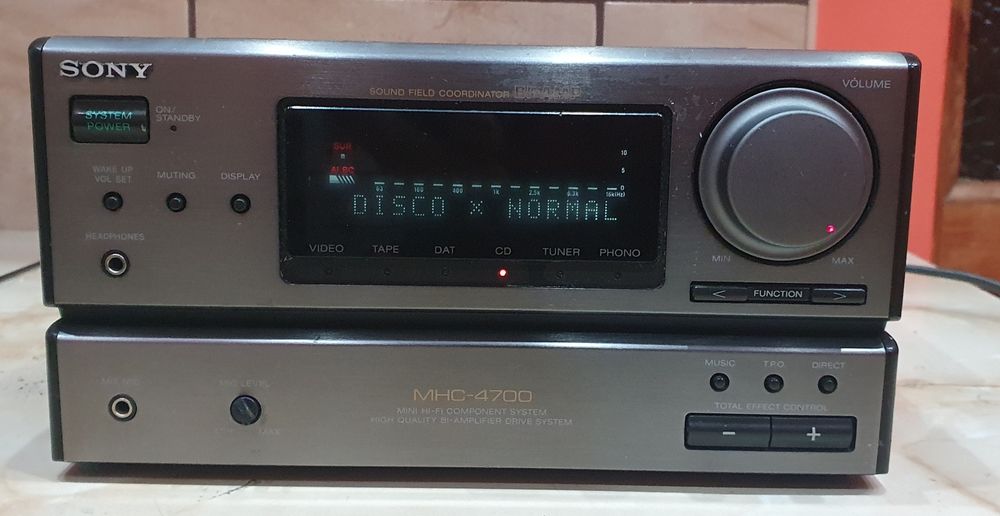 Stare Sony mini wieża