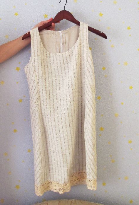 Костюм из льна - Платье и пиджак / Лен - сарафан и пиджак