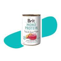 Brit Mono Protein Tuna Sweet potato Tuńczyk 6x400g Monoproteinowa