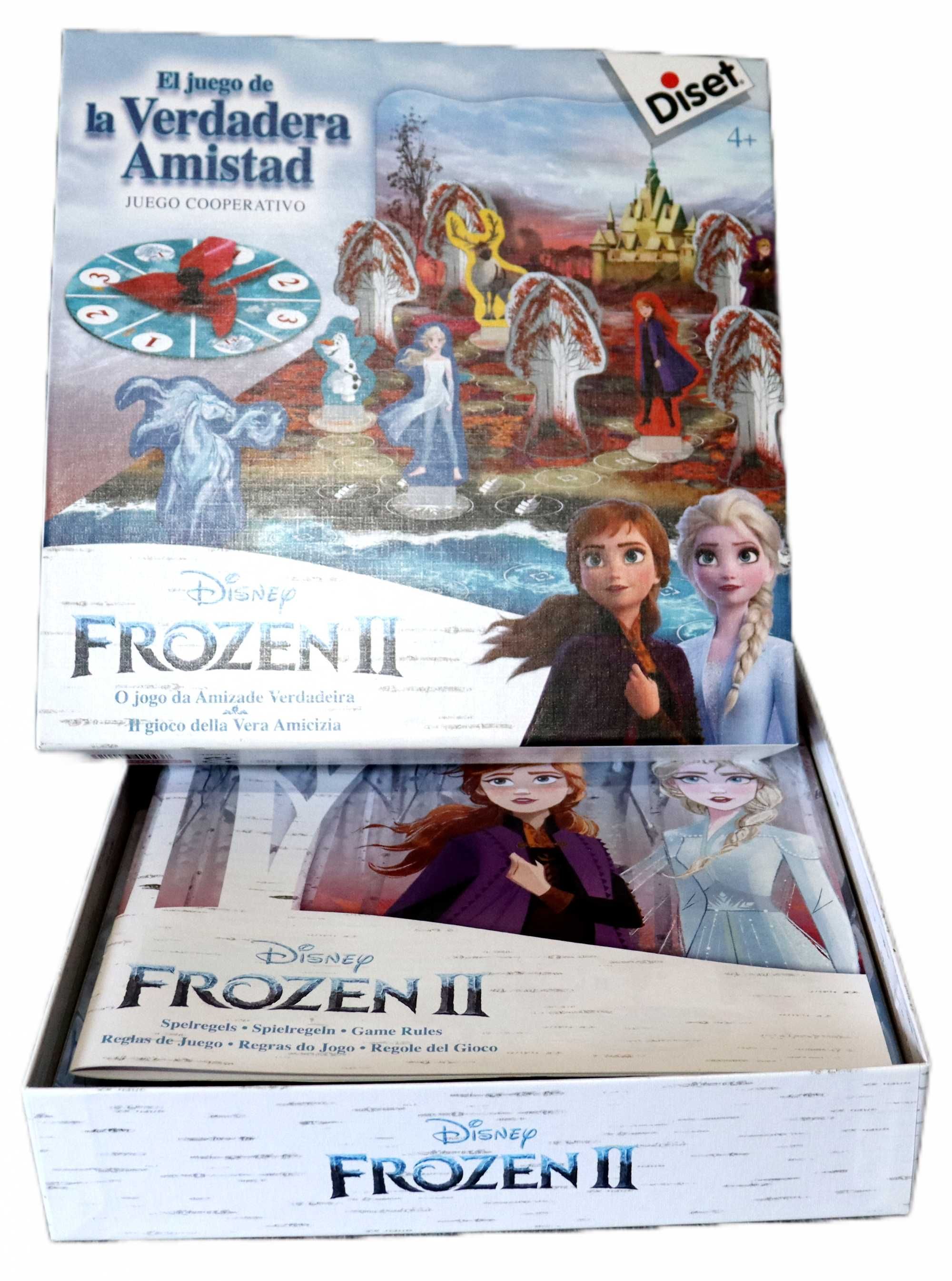 Jogo Tabuleiro: Frozen II, O Jogo da Amizade Verdadeira (Marca Diset)