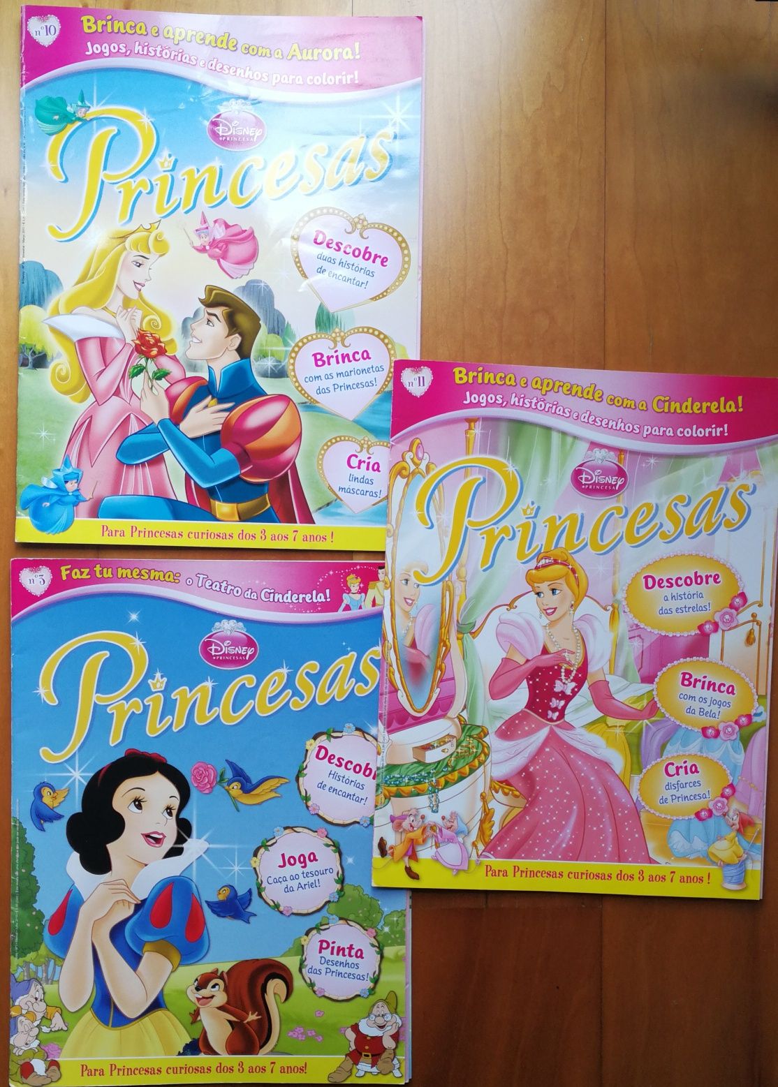 Revistas Winx, Barbie, Princesas