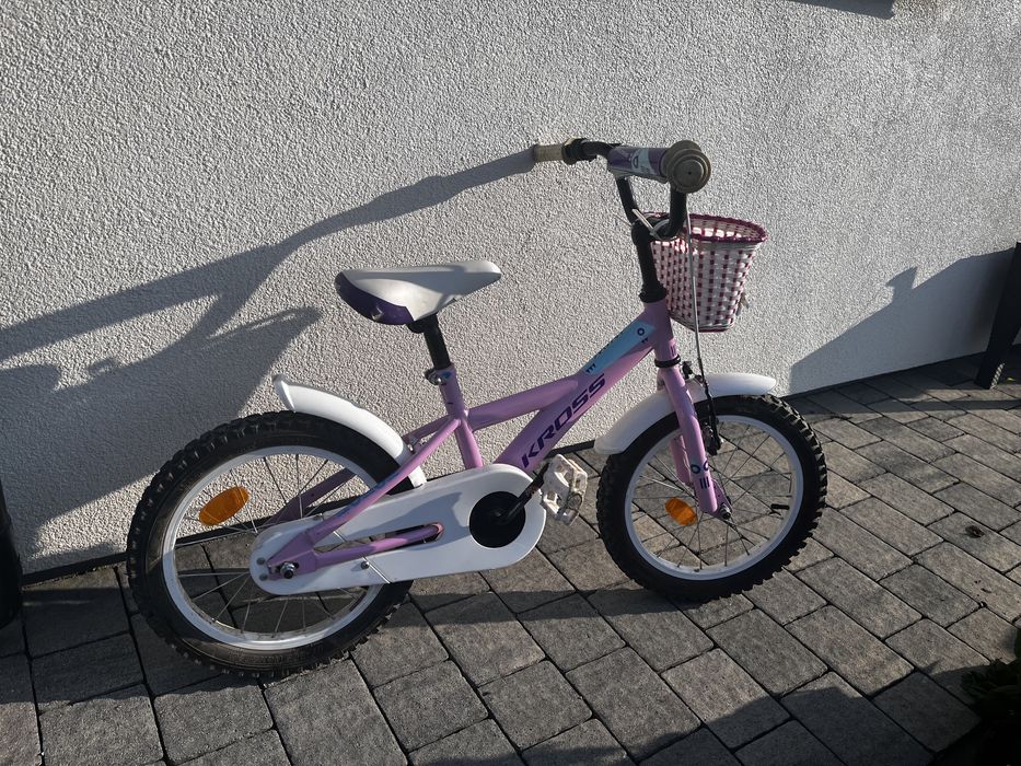 Rower dziecięcy KROSS Mini 3.0 16 cali dla dziewczynki