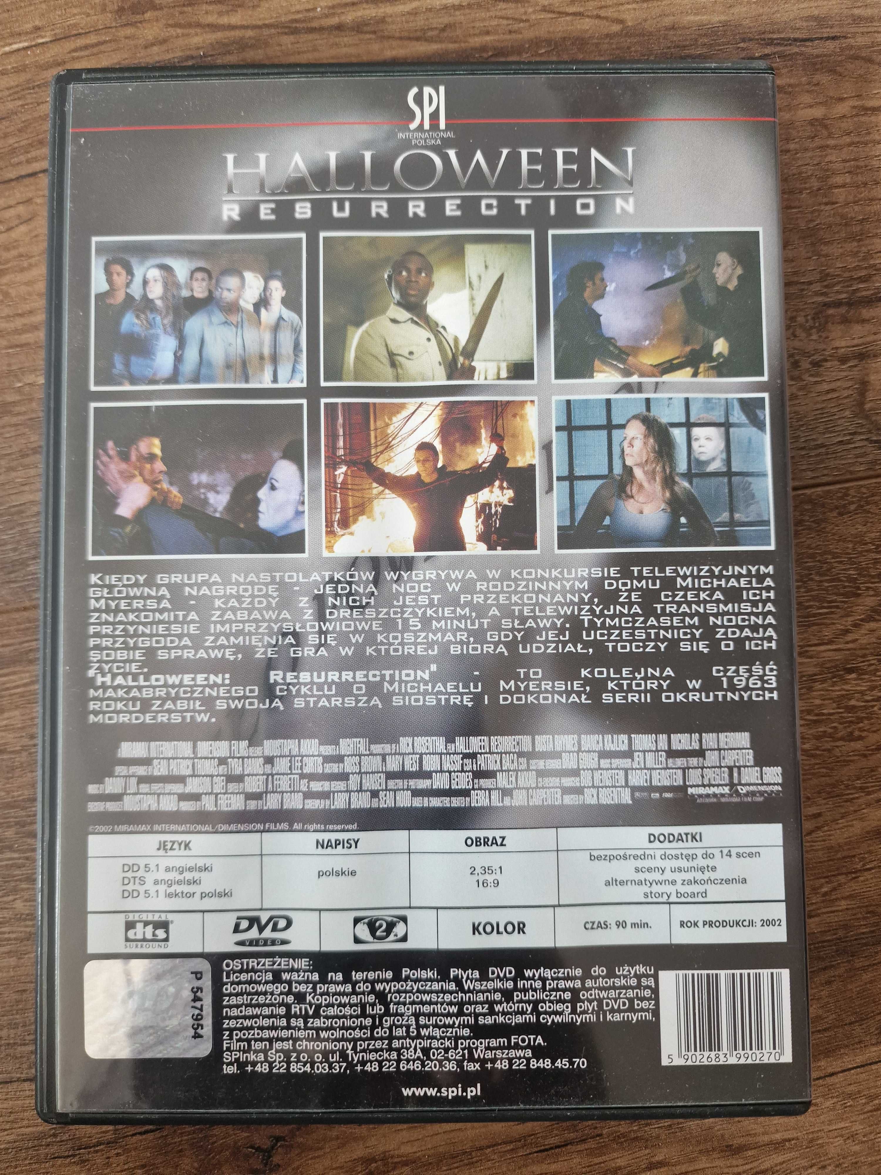 HALLOWEEN: RESURRECTION - POWRÓT - Jamie Lee Curtis - polski lektor