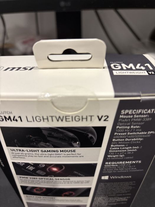 Rato MSI GM41 Lightweight v2