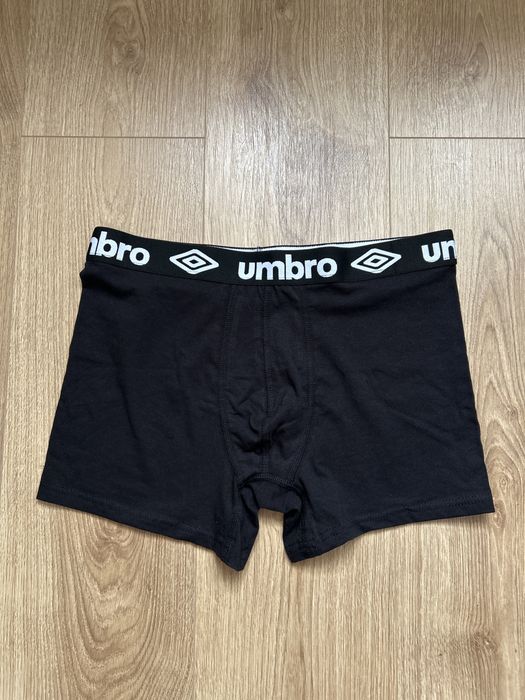 Czarne męskie bokserki Umbro L