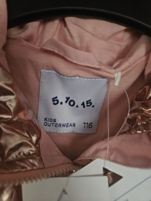 Cienka kurtka wiatrówka 5.10.15 rozmiar 116