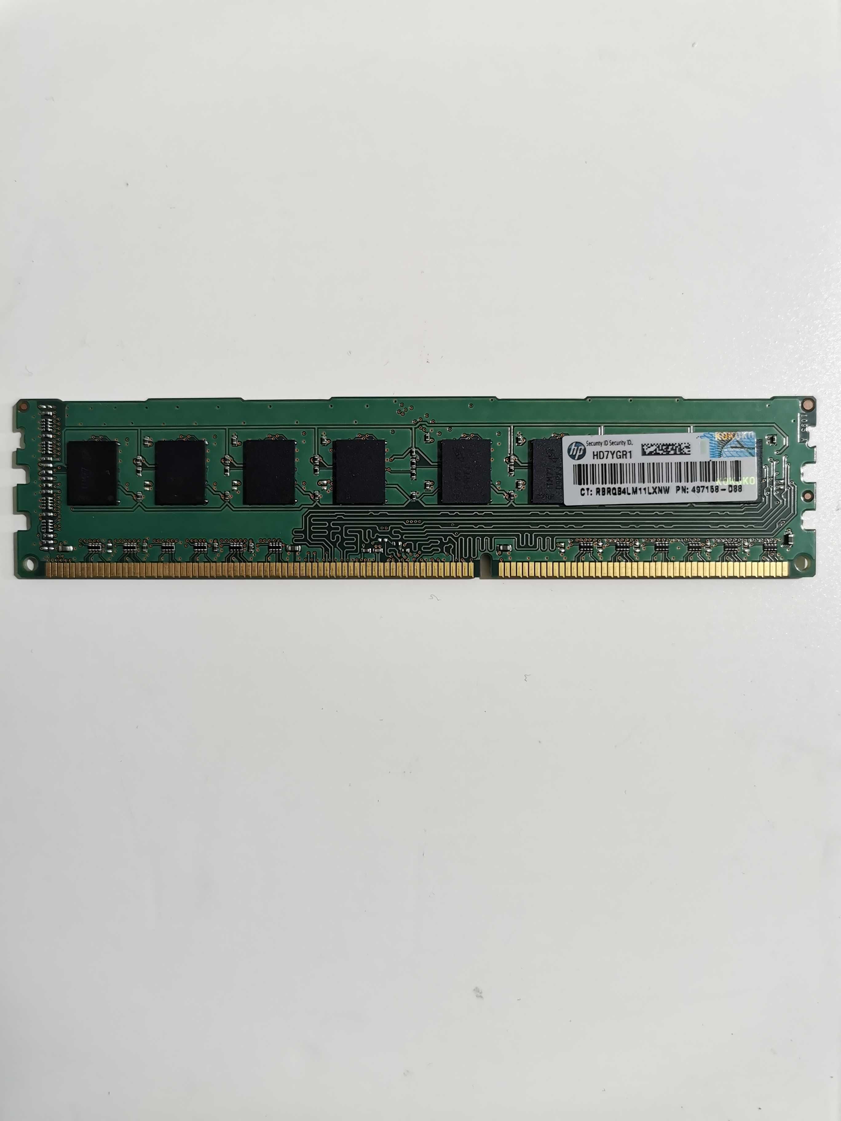 Pamięć, kość RAM 1x 4GB DDR3 1333MHz [MT16JTF51264AZ-1G4M1] (jak Nowa)