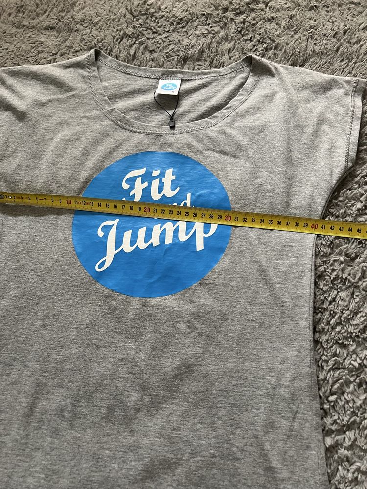 Koszulka na fitnes -trampoliny