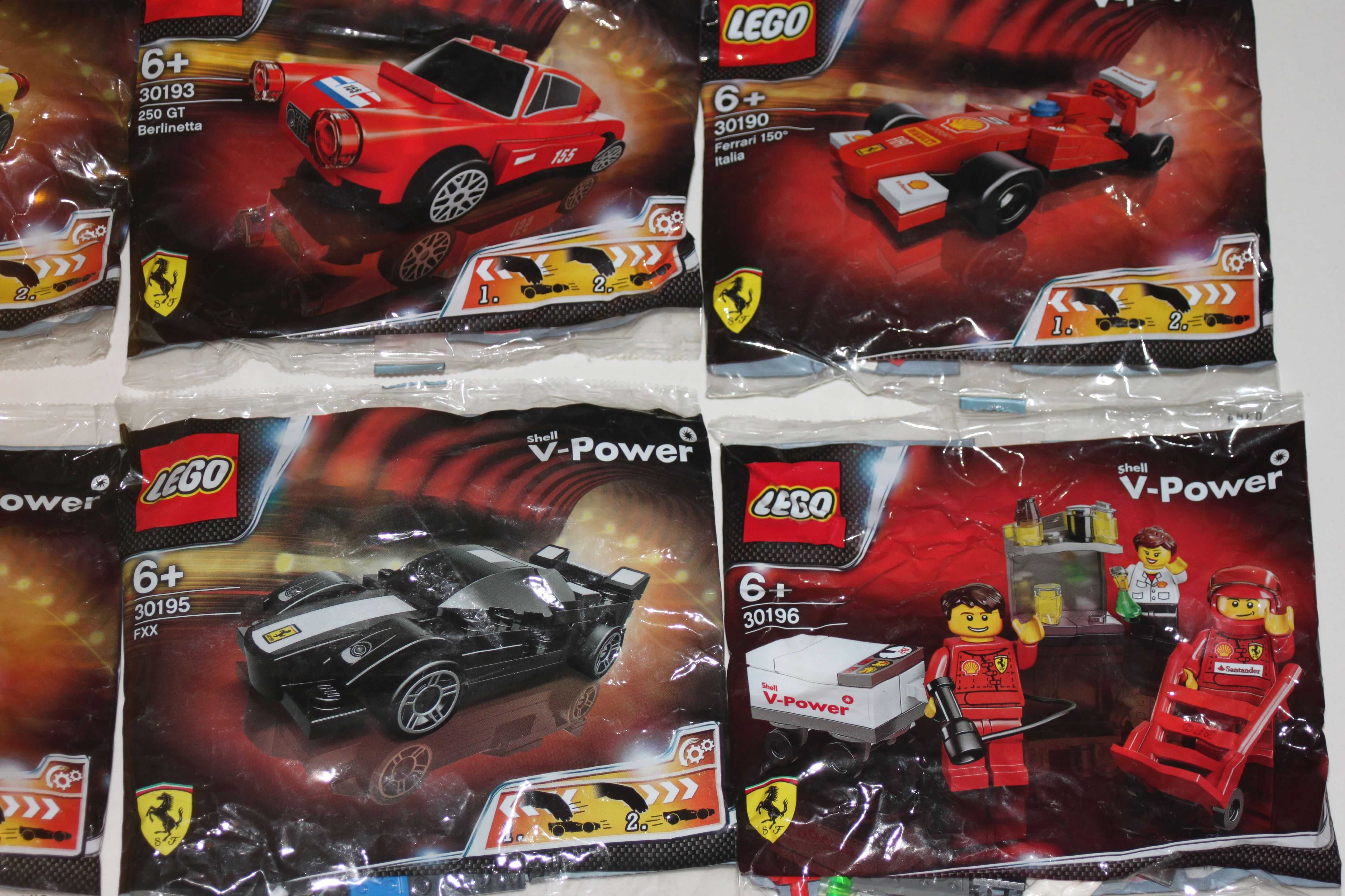 LEGO SHELL V-POWER 6 polibag/ferrari/oryginał/2012r