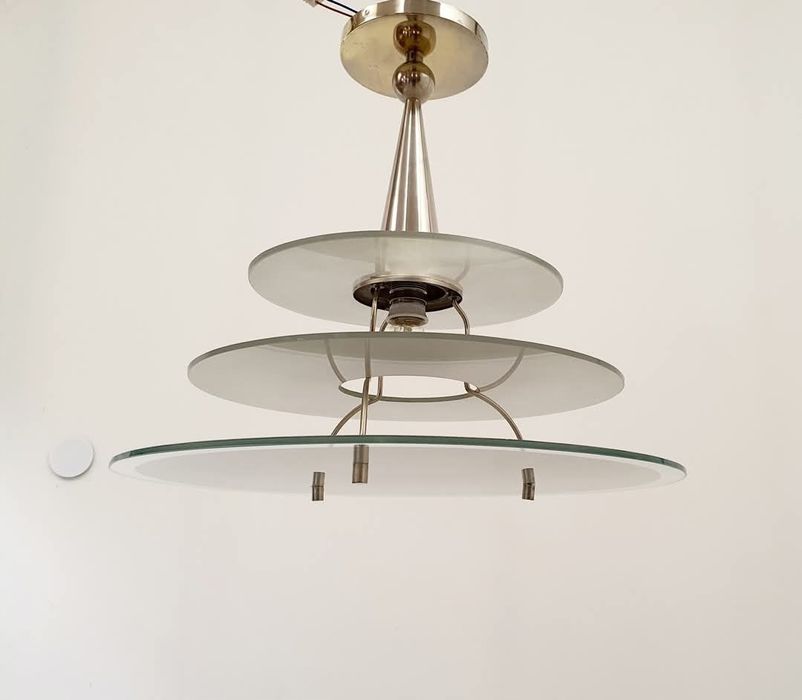 Żyrandol Bauhaus Art Deco Franta Anyż Unikat