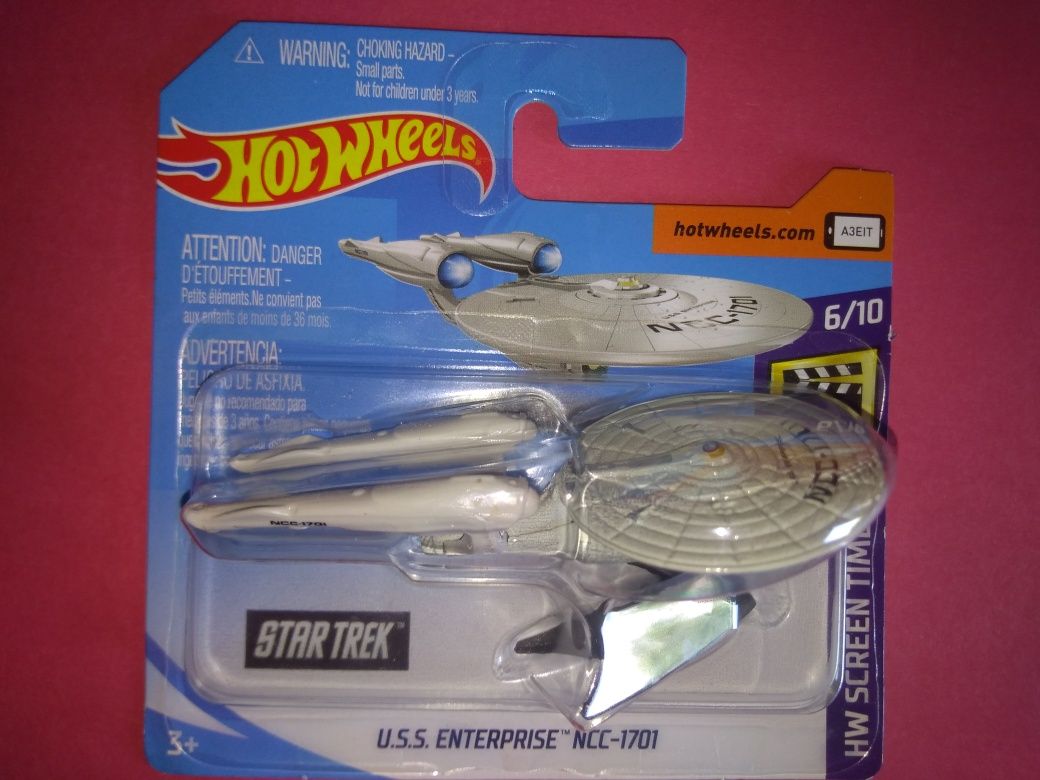 2019 hot wheels - U.S.S.Enterprise Star Treck - Selado