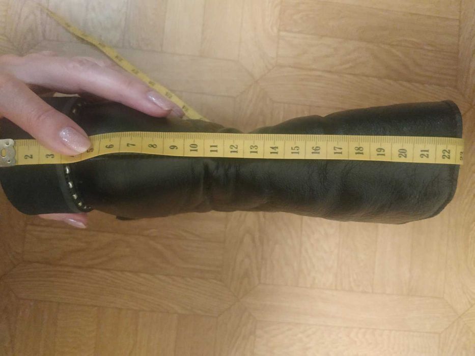 Жіночі шкіряні зимові ботинки