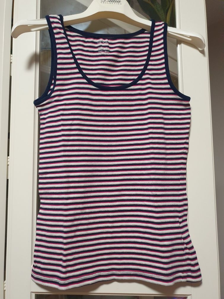 Top w paski XS bawełna