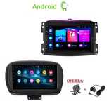 (NOVO) Rádio 2DIN • FIAT • ABARTH • 500 • 500L • 500X • Android 4+32GB