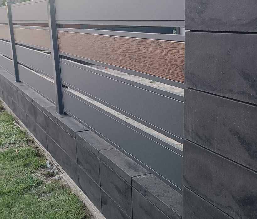 Sztachety metalowe profilowane z blachy - PRODUCENT