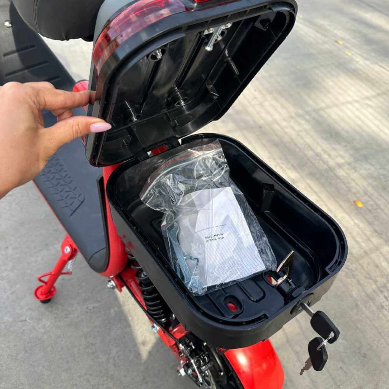 Супер цена‼️ Электросамокат ECOBIKE Zen U12 PRO Красный 800W, 15Ah