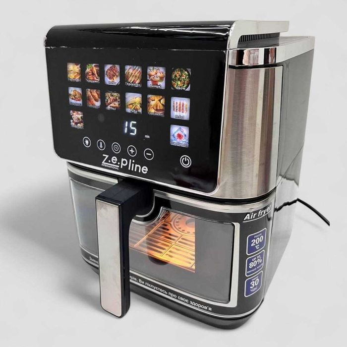 Аерофритюрниця на 13л з двома тенами 4200Вт Zepline ZP00340 14 програм