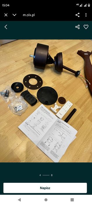 Потолочний, стельовий вентилятор