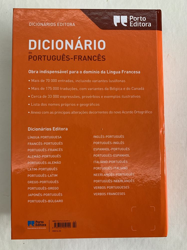 Dicionário Português-Francês