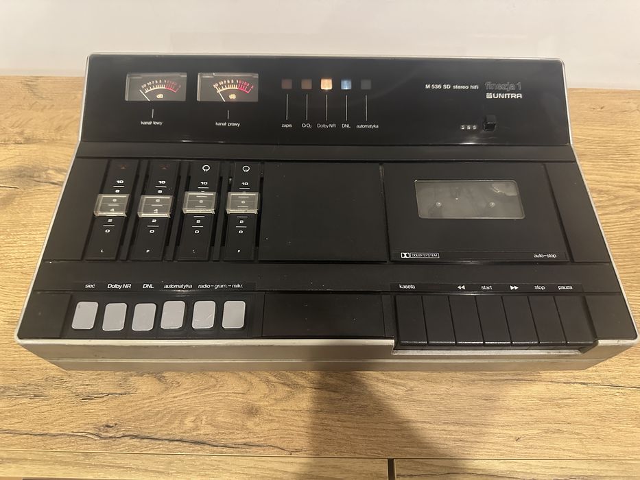 Magnetofon Unitra Finezja 1 M536SD Vintage