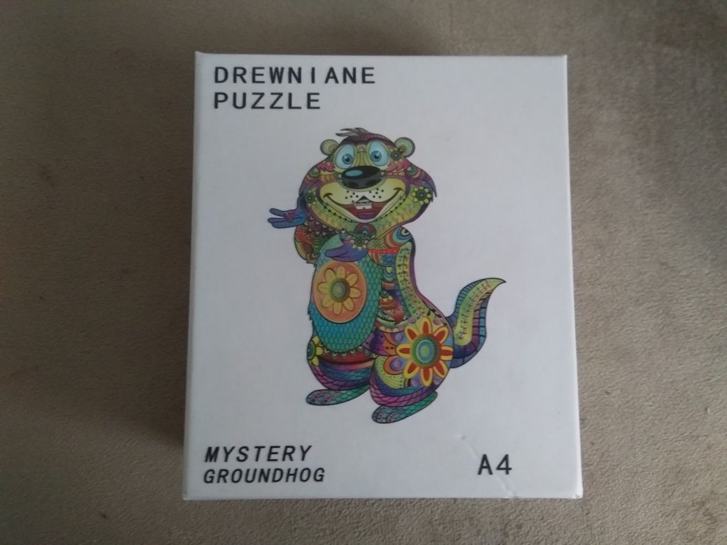 Puzzle drewniane dla dorosłych młodzieży Świstak 124 el. drugie gratis