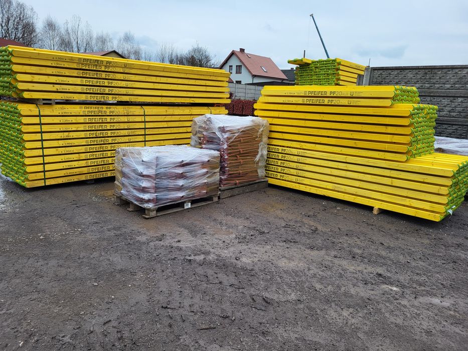 Wypożyczalnia szalunków stropowych wynajem dzierżawa Dźwigary H20