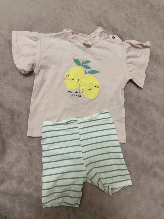 Футболка і шорти h&m, розмір 80