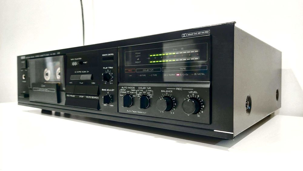 Leitor ca7 YAMAHA KX-300 ("Bias Adjust"/"Play Trim"/"Amorphous Head")*