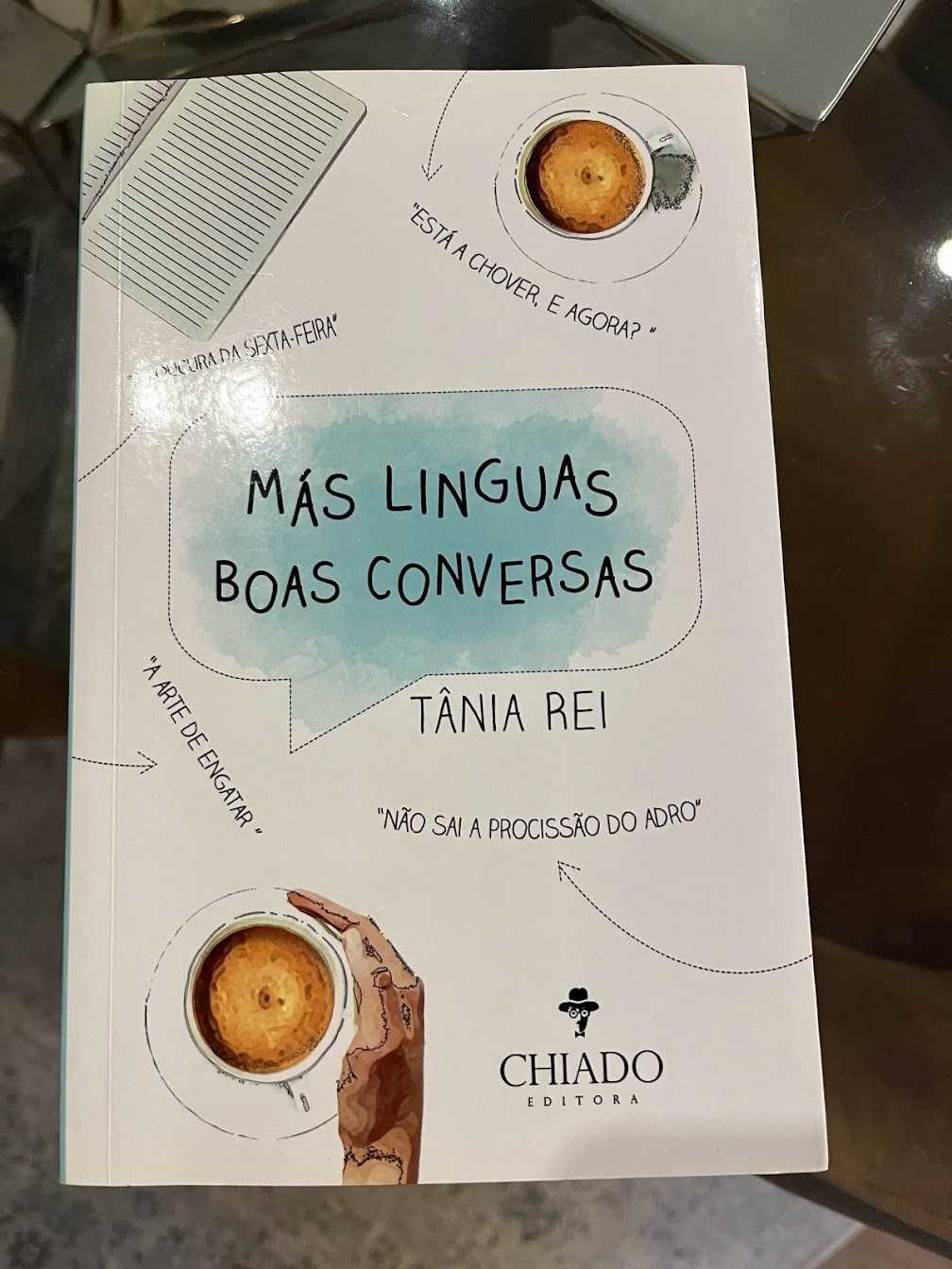 Livro Más Línguas, Boas Conversas de Tânia Rei