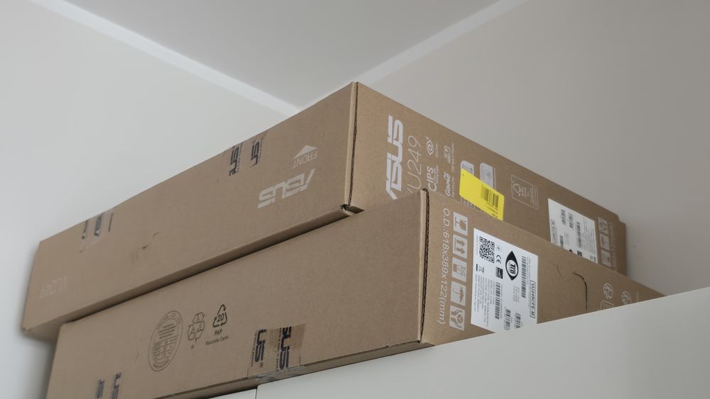 2 monitory Asus VU249CFE-M 24" FullHd 1920x1080 IPS 1ms 100hz