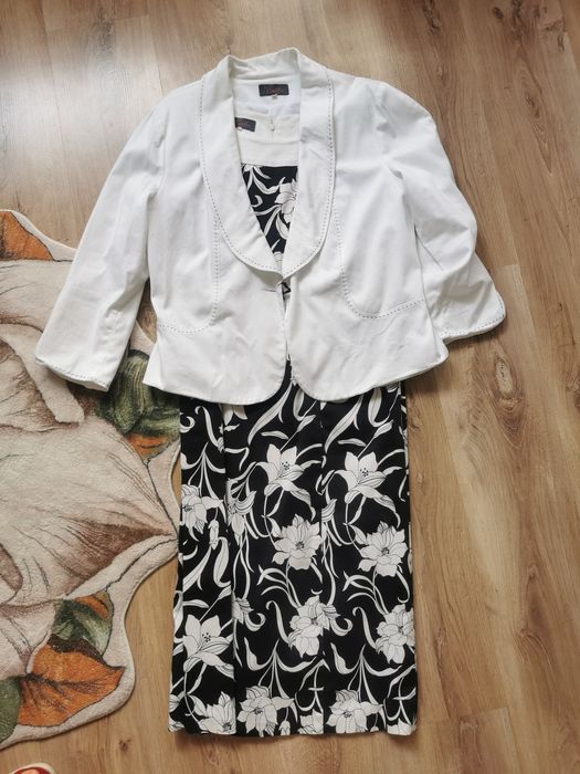 Komplet sukienka marynarka 46 XXXL