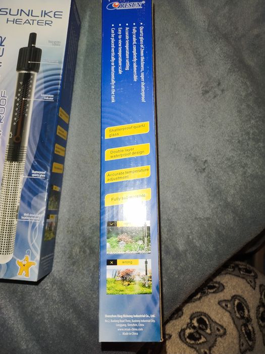 Обогреватели для аквариума Sunlike 50W/50 Вт