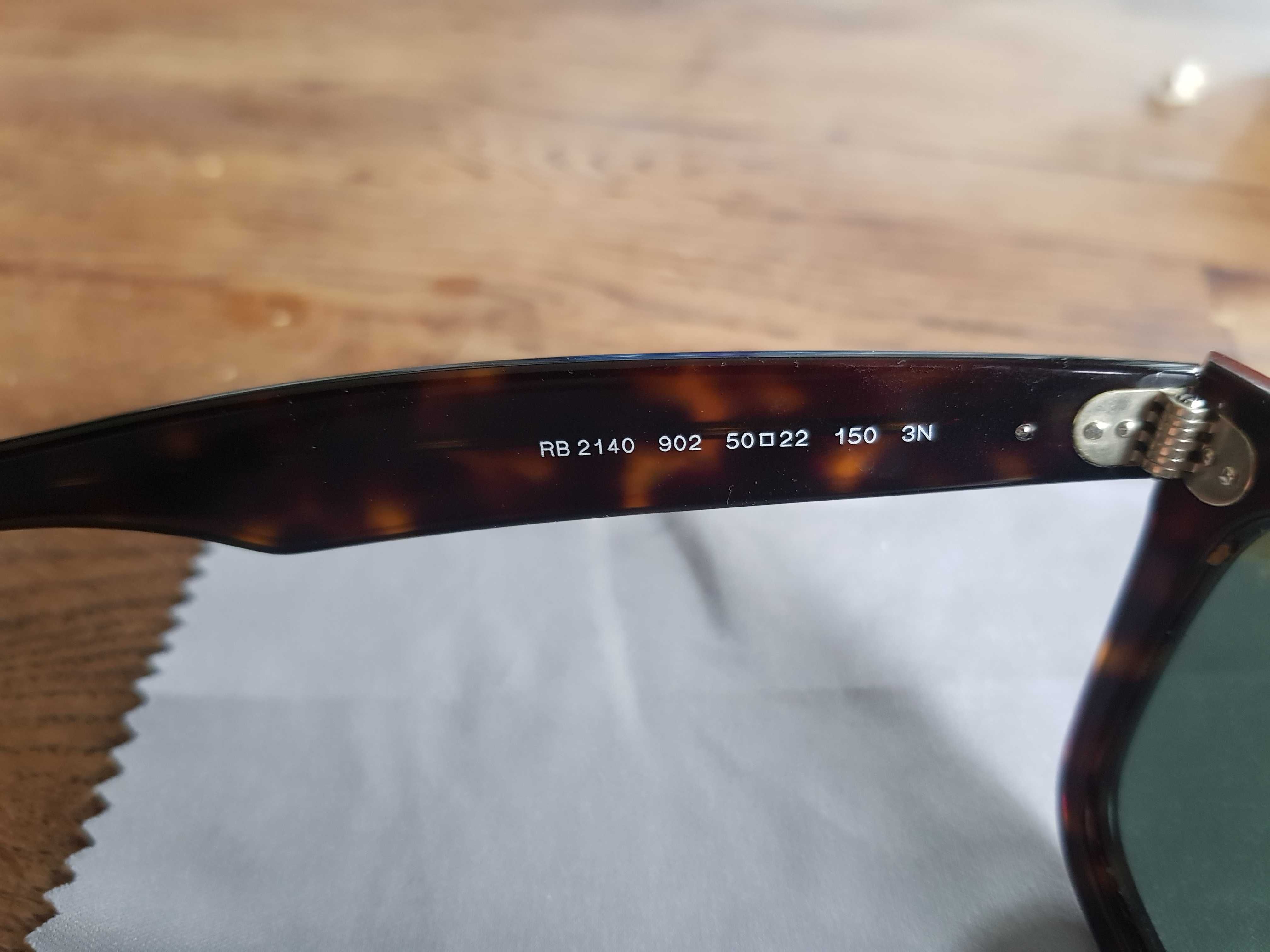 Okulary słoneczne Ray-Ban RB 2140 mod.902 r. 50-22. Bardzo dobry stan.