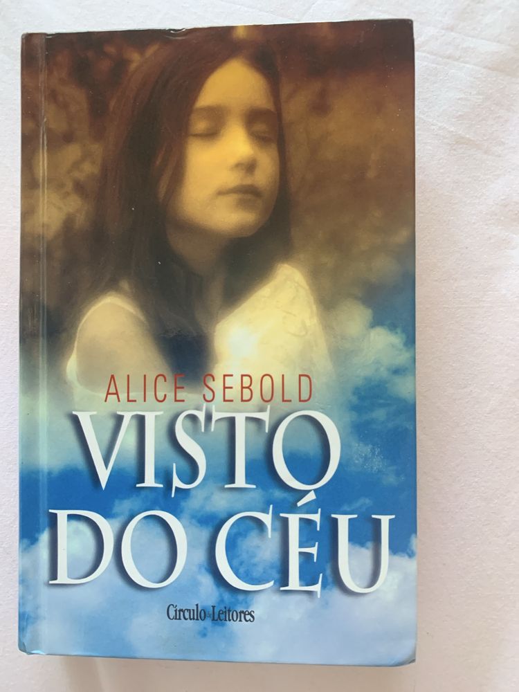 Livro Alice Sebold - Visto do Céu