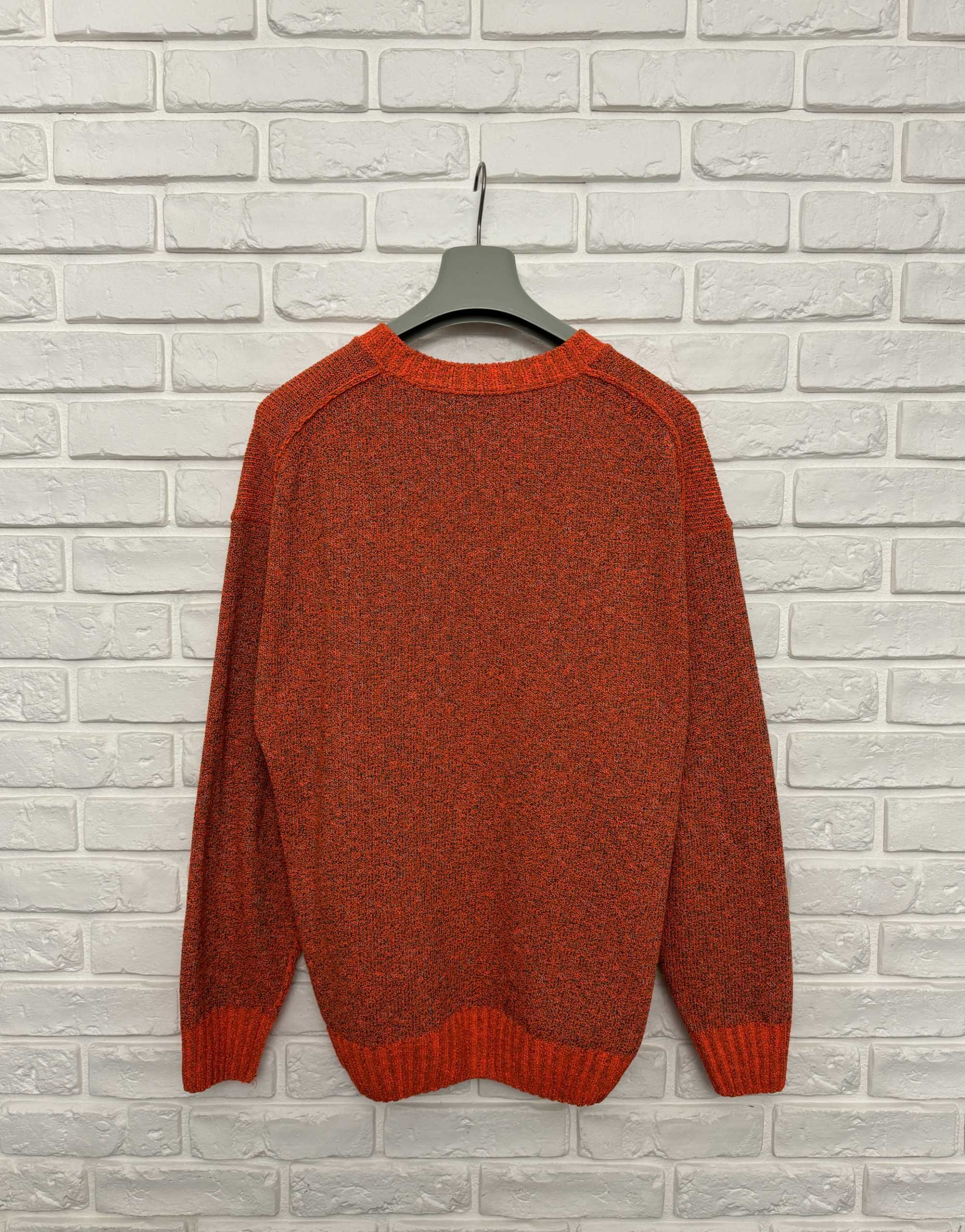 Sweter Męski BOSS Orange Relaxed-Fit Sweater Small Logo Flecked XL