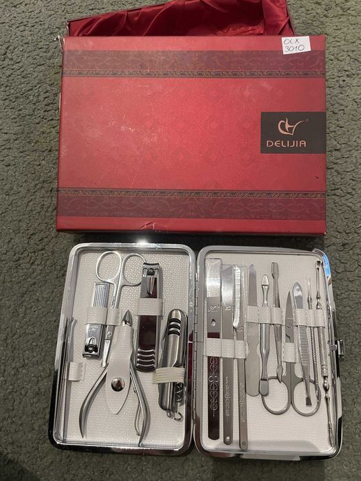 DELIJIA zestaw narzędzi do manicure 3010