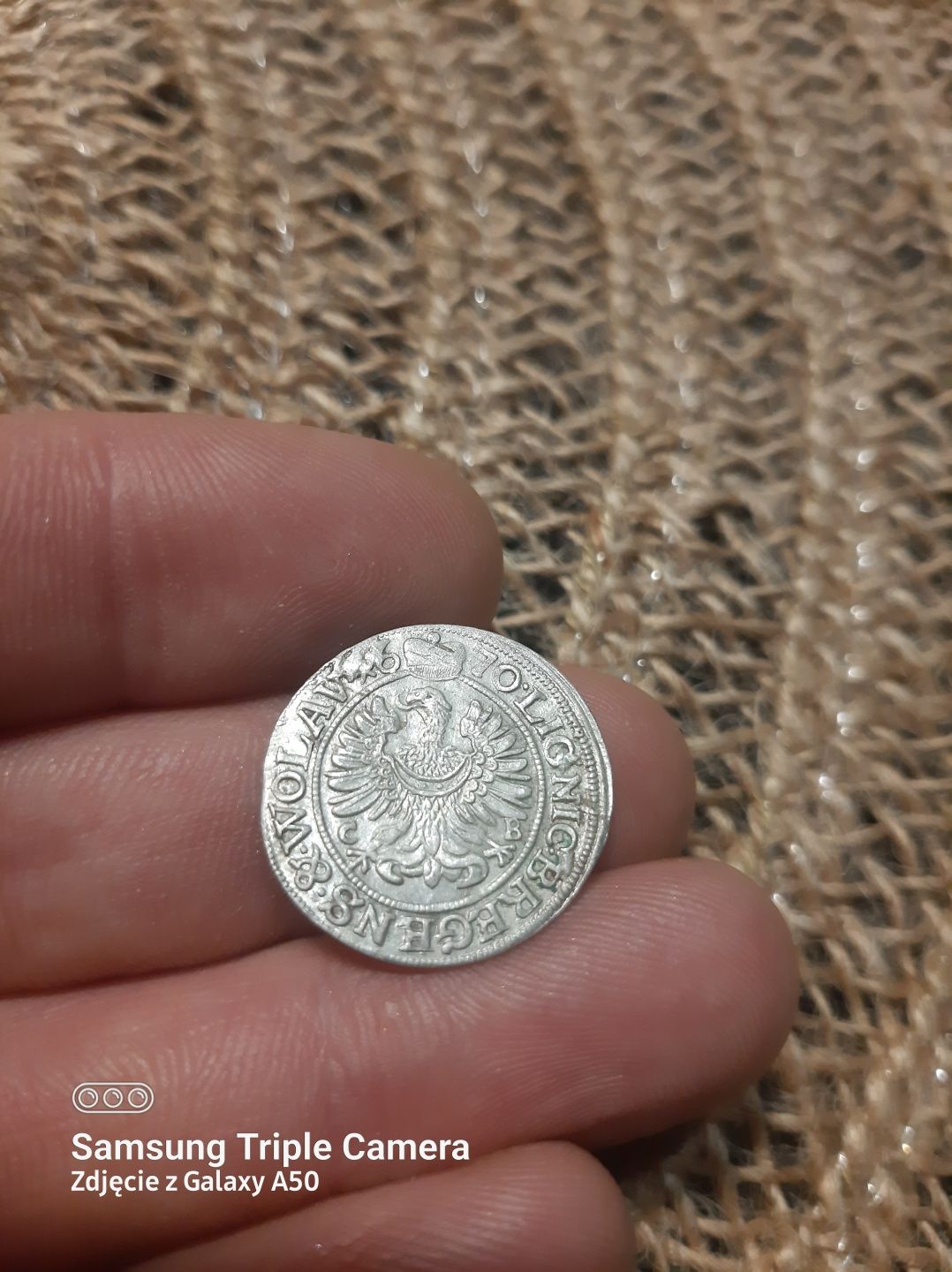 Śląsk 3 krajcary 1670 Brzeg