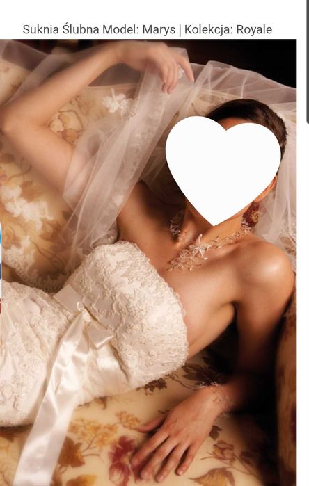 Suknia ślubna MARYS firmy Annais / kolor IVORY