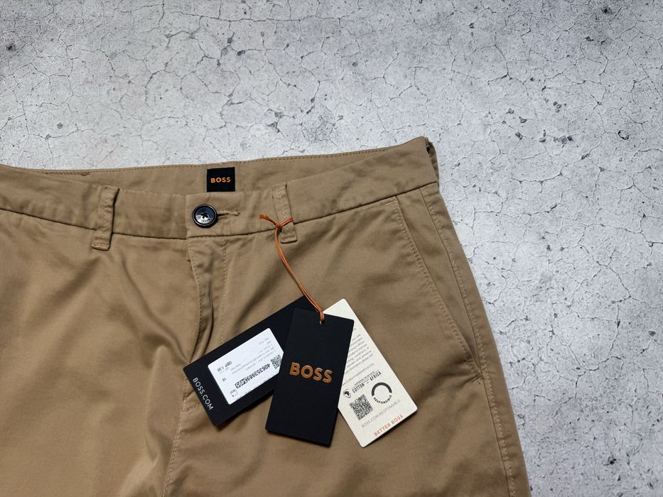 Новые Брюки Джинсы Hugo Boss Бежевые Оригинал S-M Чиносы