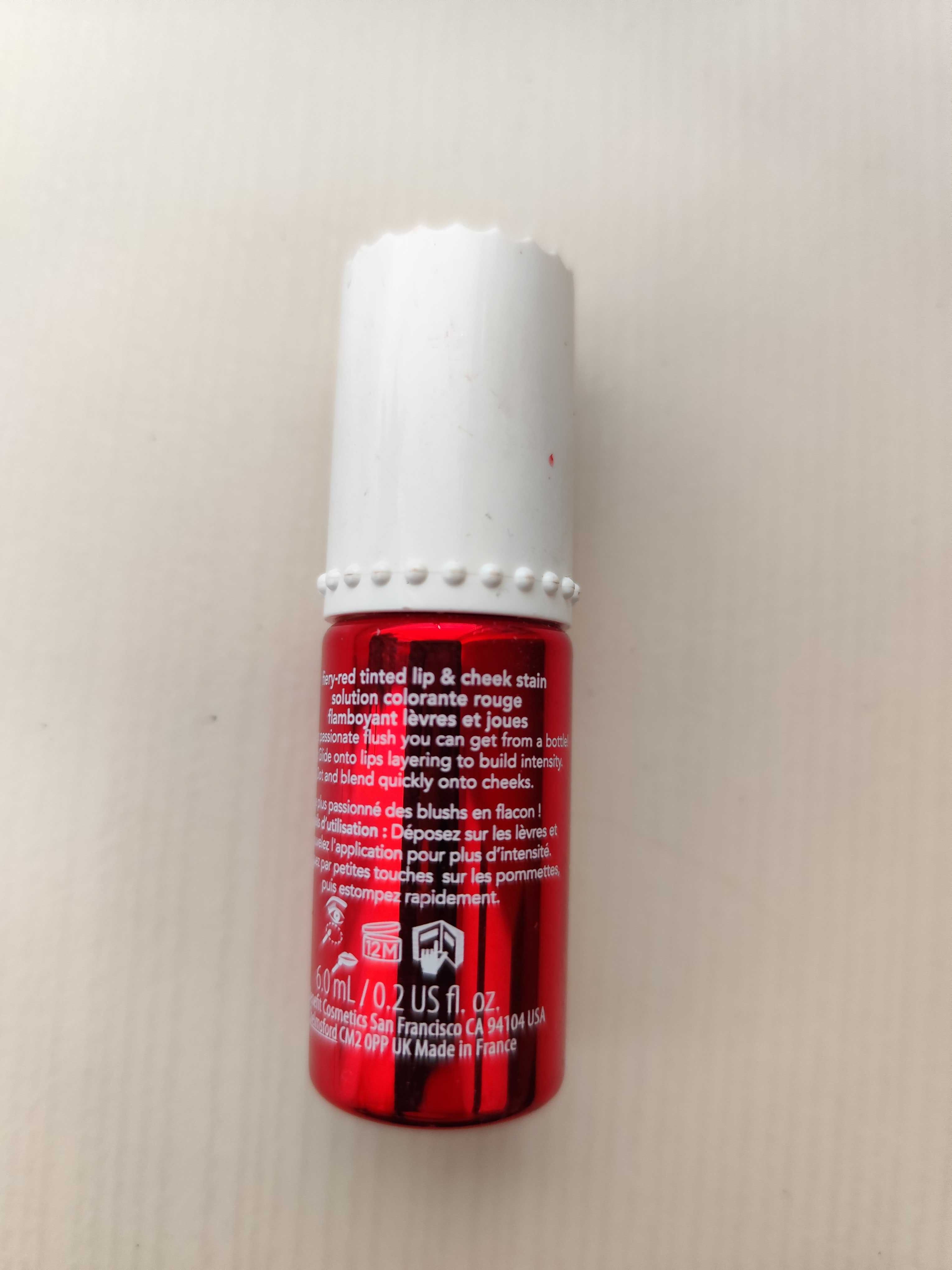 Tint do ust pomadka w płynie love tint benefit