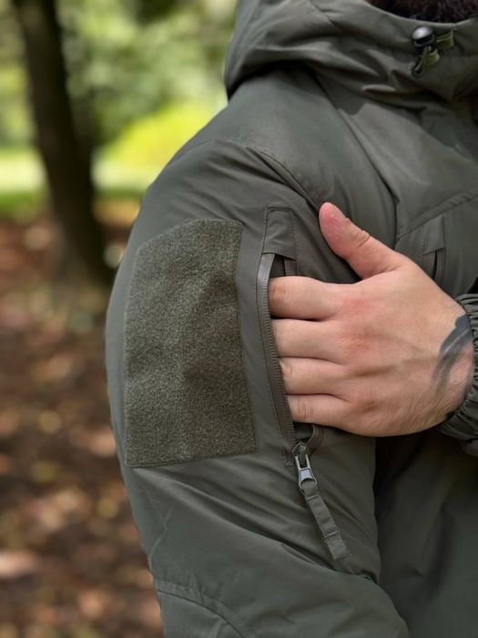 Мембранна куртка Level 7 2.0 олива. Тактична зимова куртка Левел 7