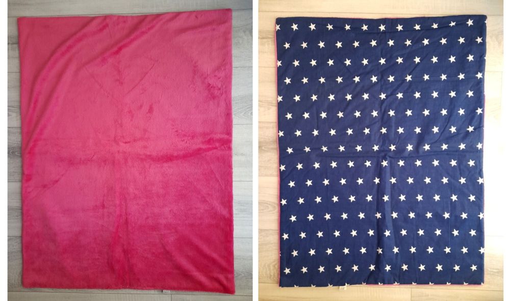 Dwustronne posłanie na kanapę,legowisko,kojec.Kocyk dla psa,lub kota.