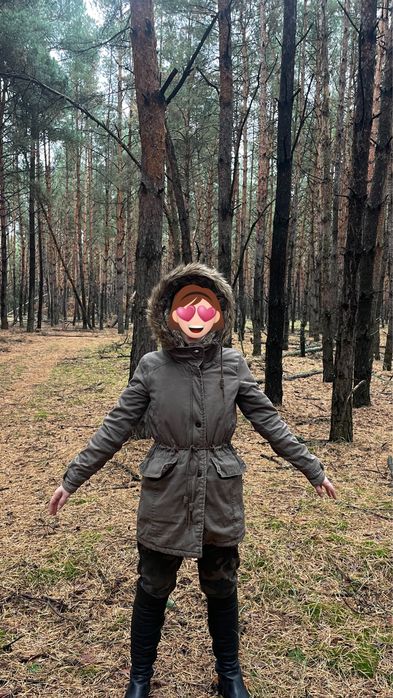 Парка Pull&Bear, куртка зимова