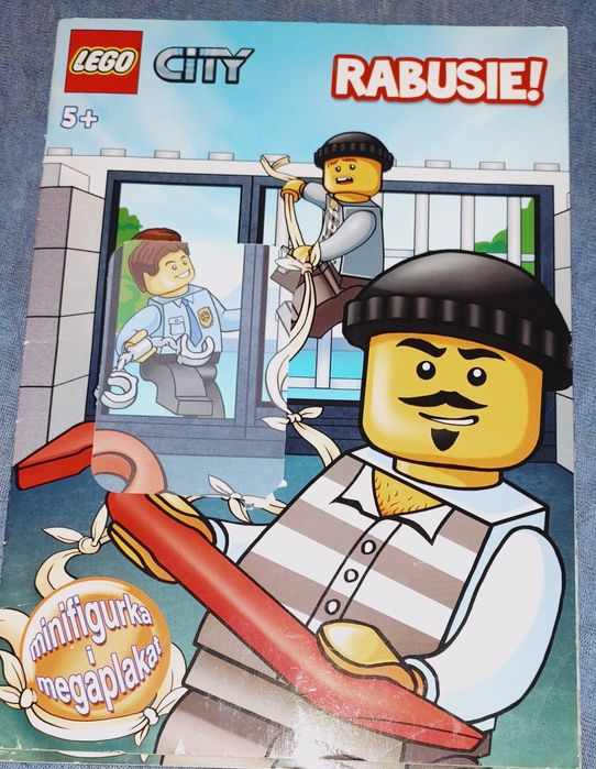 Czasopismo z serii lego city "Rabusie"