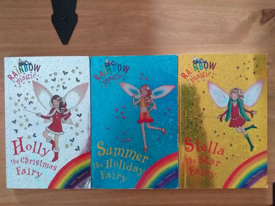 Daisy Meadows Rainbow Magic 3 stories in 1