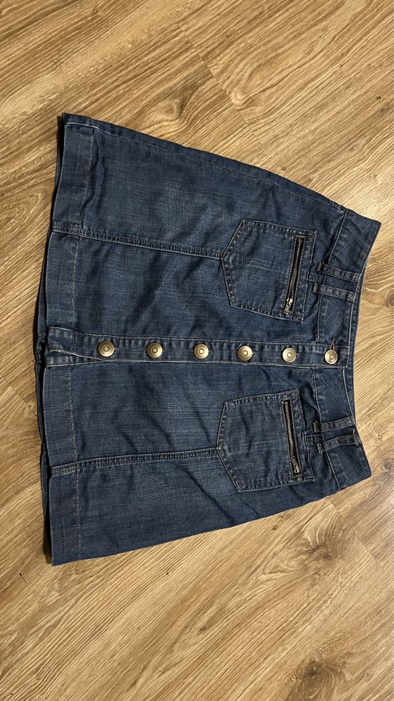 Spódnica jeans trapezowa damska 36 s limitred collection sz22