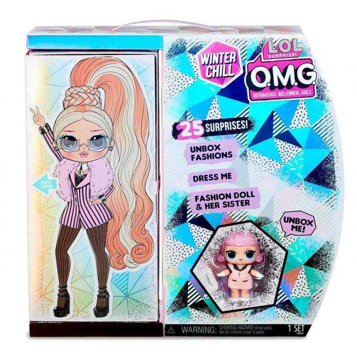 Lalka L.O.L. Surprise O.M.G. Winter CHILL Big Wig & MADAME QUEEN