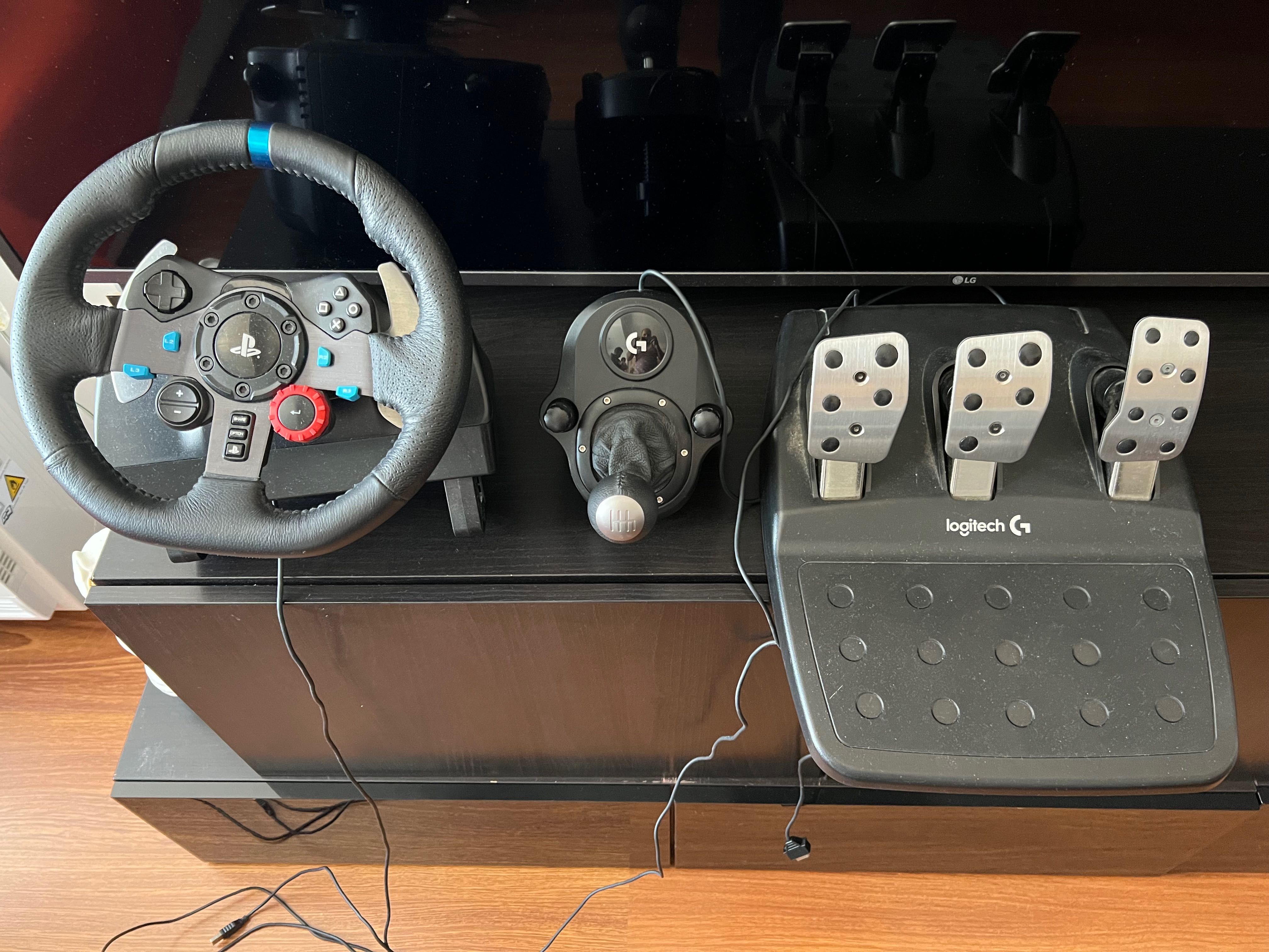 Volante+Pedais Logitech G29 Driving Force